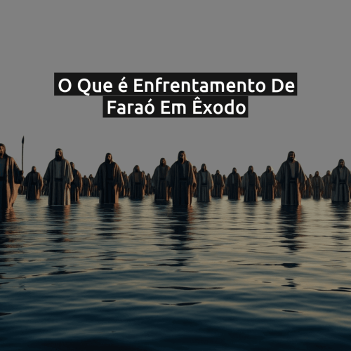 O que é Enfrentamento de Faraó em Êxodo