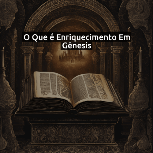 O que é Enriquecimento em Gênesis