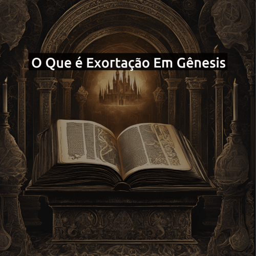 O que é Exortação em Gênesis