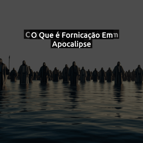 O que é Fornicação em Apocalipse
