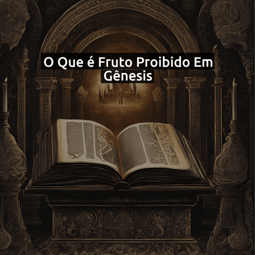 O que é Fruto Proibido em Gênesis