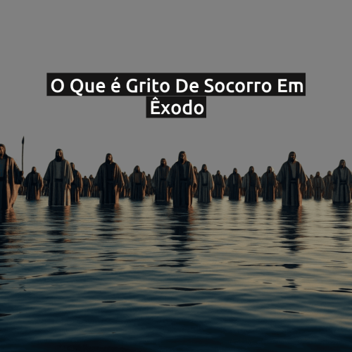 O que é Grito de socorro em Êxodo
