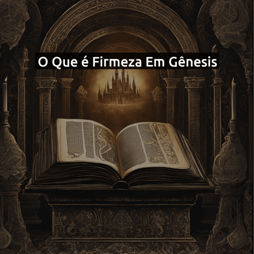 O que é Firmeza em Gênesis