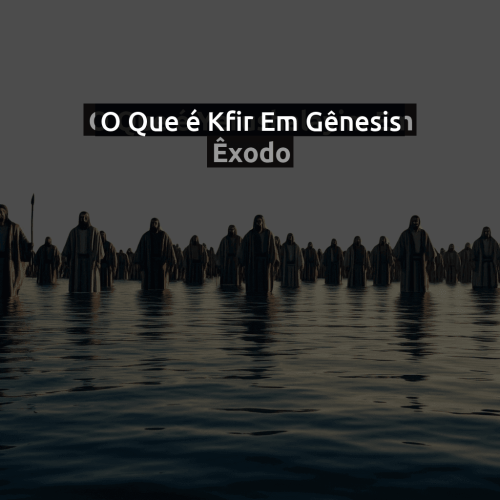 O que é Kfir em Gênesis