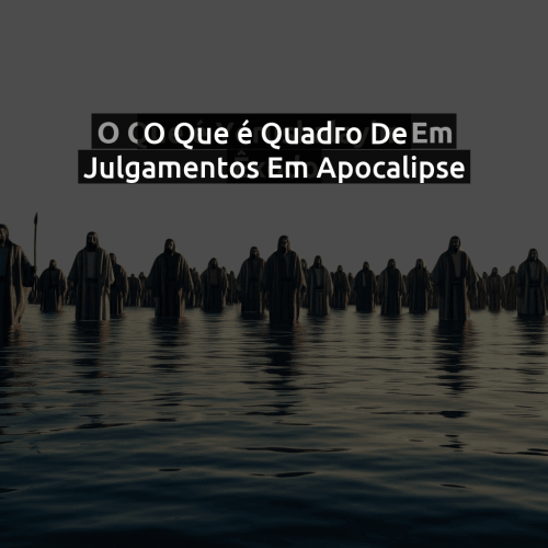 O que é Quadro de julgamentos em Apocalipse